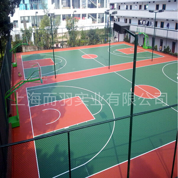 硅pu篮球场