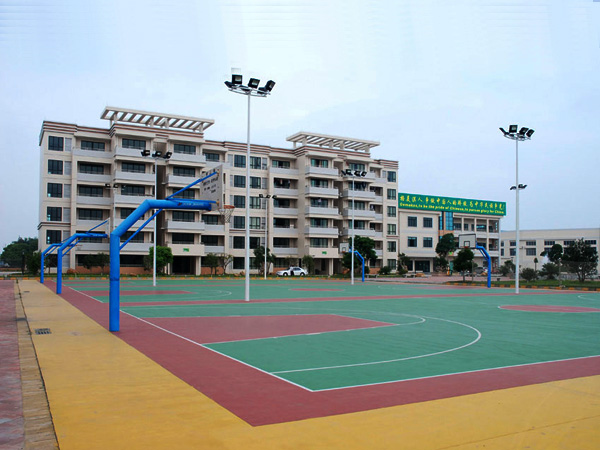 硅pu篮球场