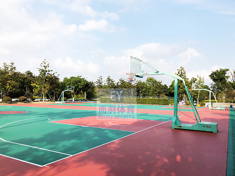 硅PU篮球场