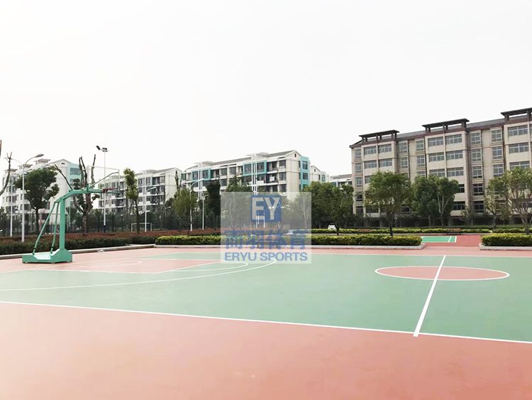 硅PU篮球场