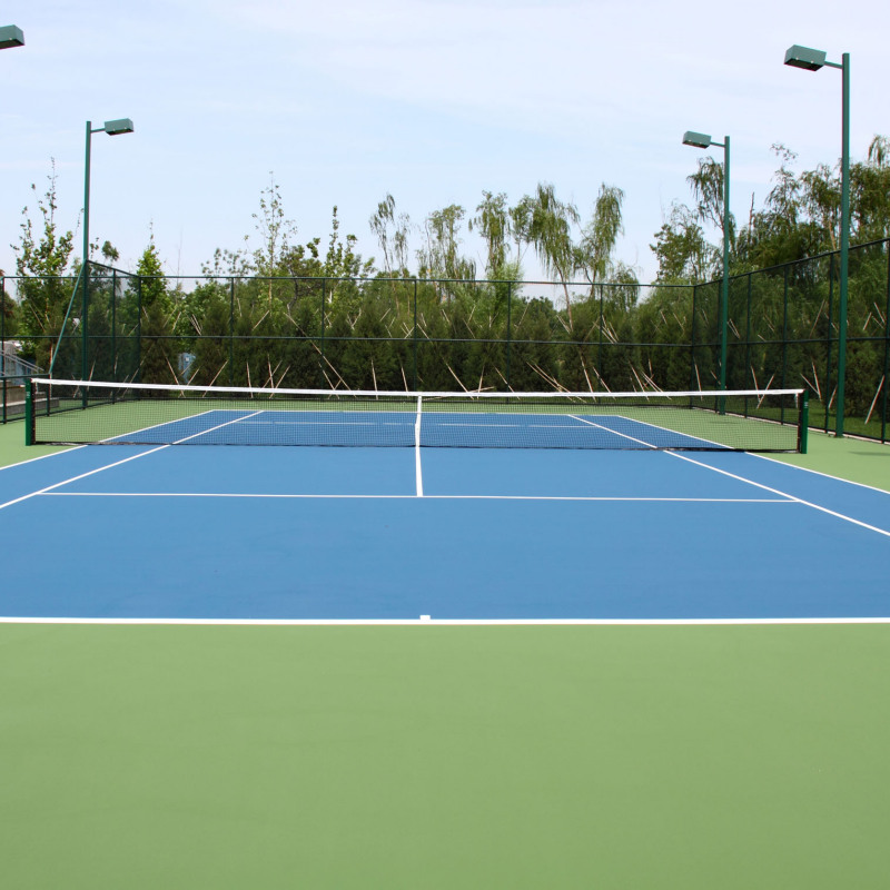 上海硬地丙烯酸网球场