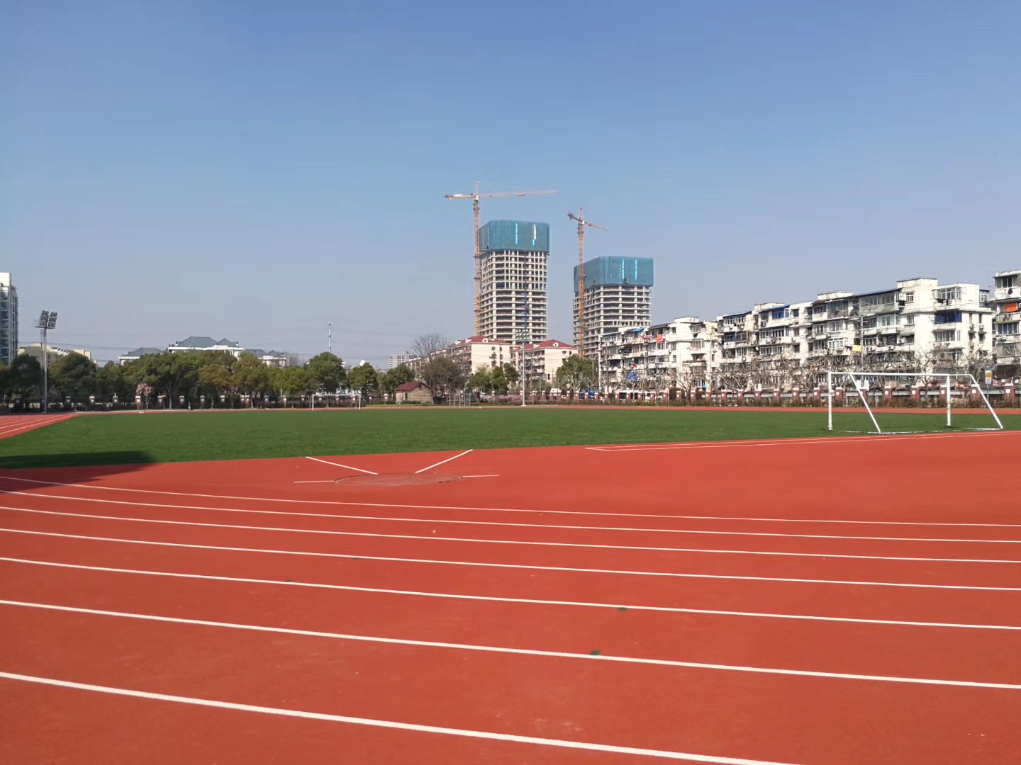 混合型塑胶跑道