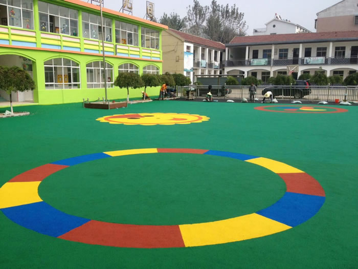 幼儿园EPDM塑胶场地